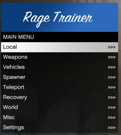 Rage Trainer