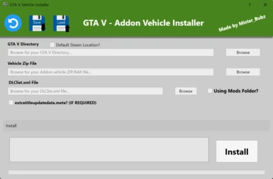 GTA V - Addon Vehicle Installer
