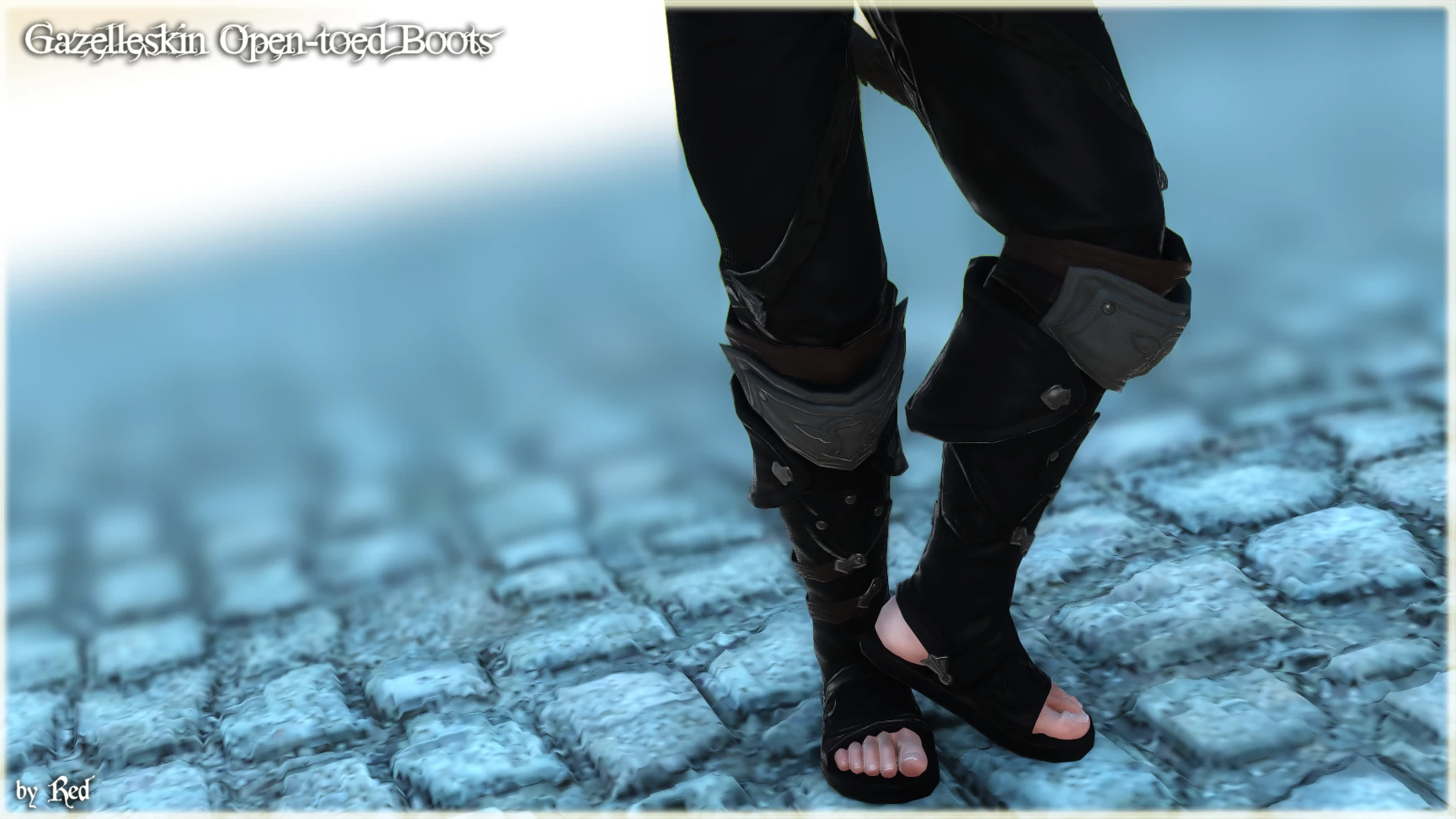 Gazelleskin Open-toed Boots (TB2.0) At Final Fantasy XIV Nexus - Mods ...