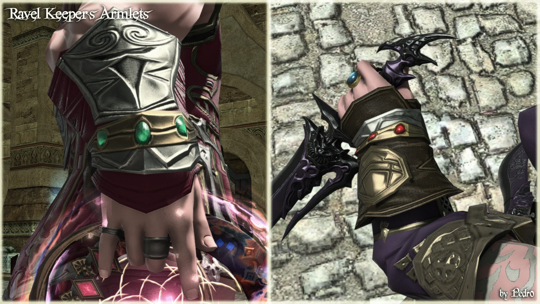 Ravel Keeper S Armlets Hrbody At Final Fantasy Xiv Nexus Mods And Community