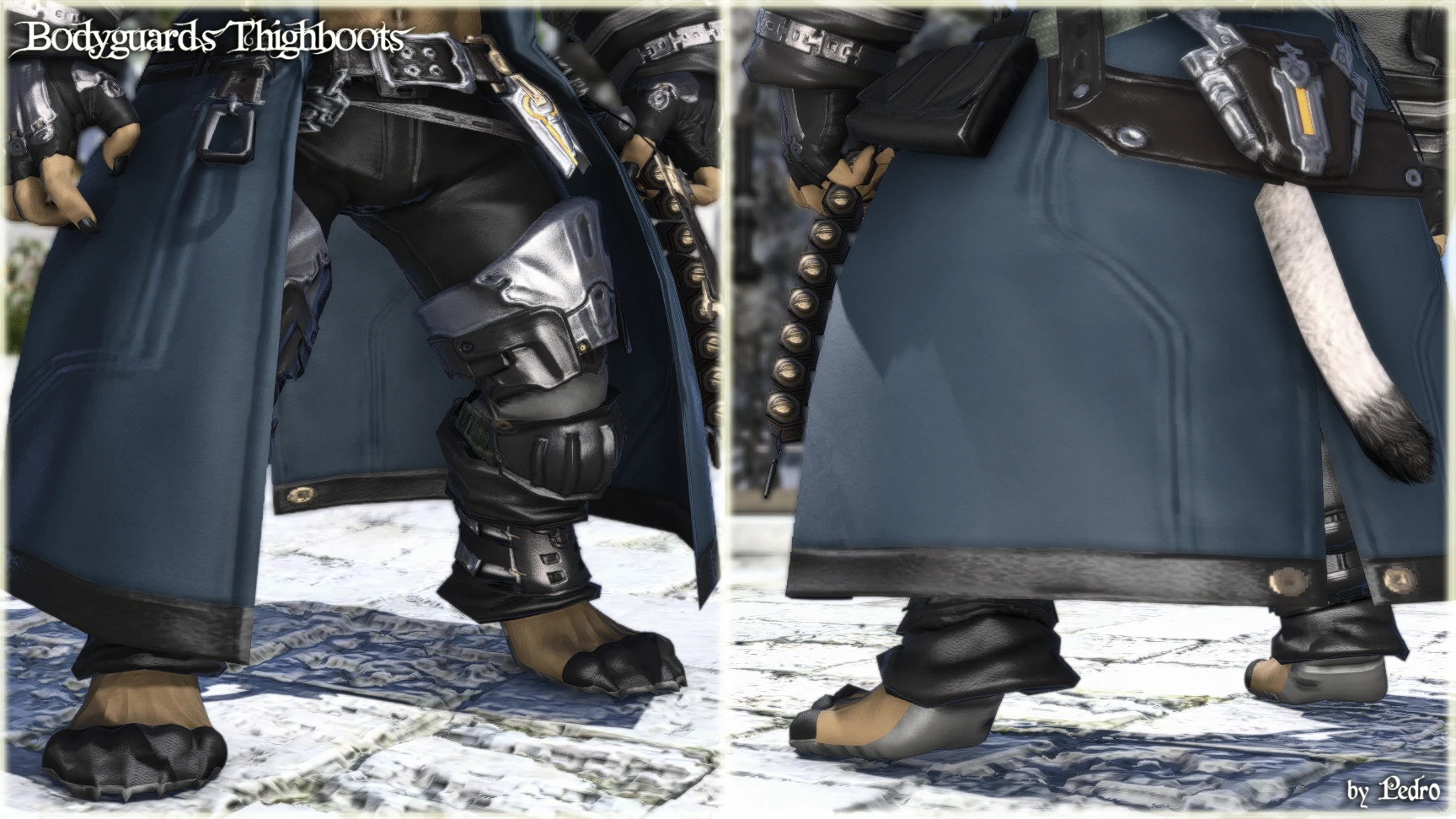 Bodyguard S Thighboots Anatomically Correct Hrbody At Final Fantasy Xiv Nexus Mods And Community