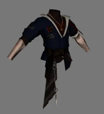 Eastern Lord Errant's Jacket without white cloth - Midlander