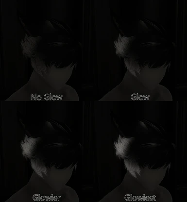 Optional Hair Glow