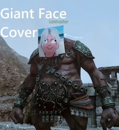 Giant Face Cover