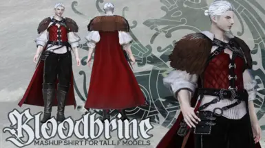 Bloodbrine - A Vanilla Mashup Shirt for F Model