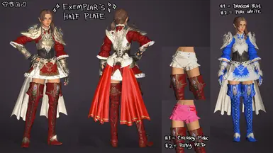 Exemplar's Half Plate