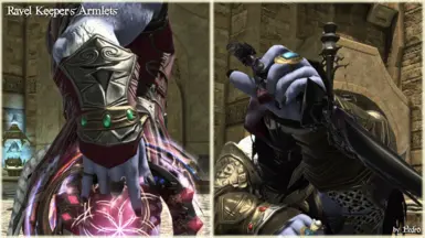Ravel Keeper's Armlets (Anatomically Correct hrBody)
