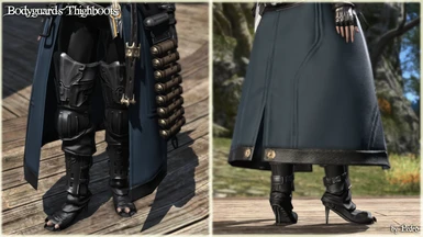 Bodyguard's Thighboots (The New Viera Feet)