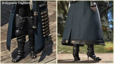 Bodyguard's Thighboots (The New Viera Feet)