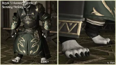 Royal Volunteer's Boots of Scouting and Striking (Anatomically Correct hrBody)