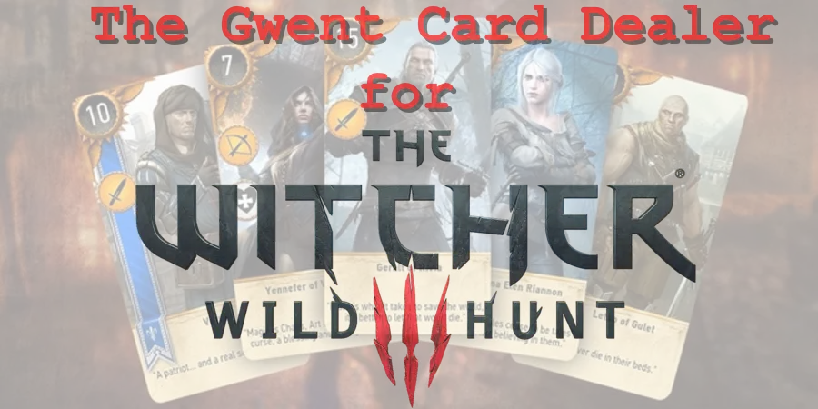 witcher 3 gwent cards mod