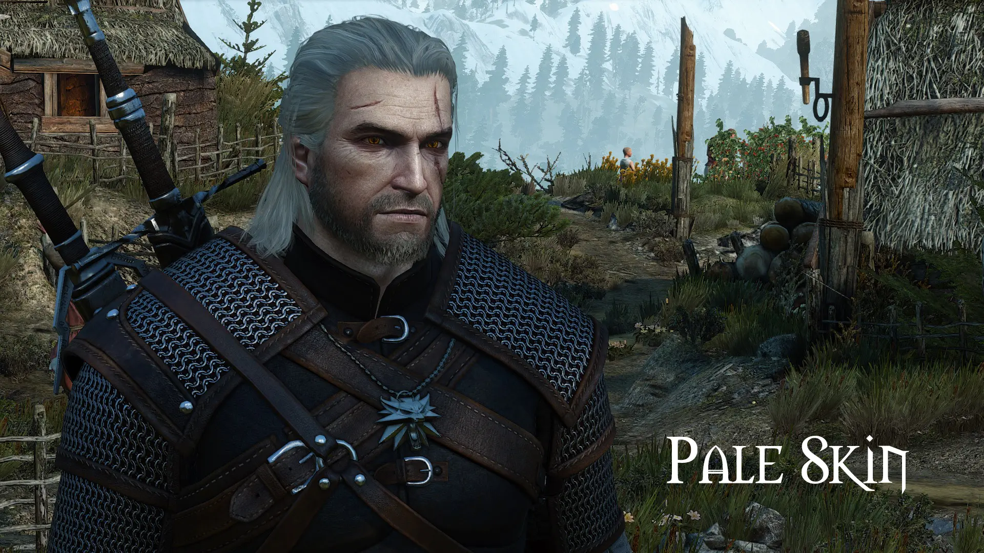 Ведьмак прохождение варианты. Ведьмак 3 Mod face Geralt. Ведьмак 3 внешность Геральта. Мод для внешности Геральт Ведьмак 3. Геральт бледный.