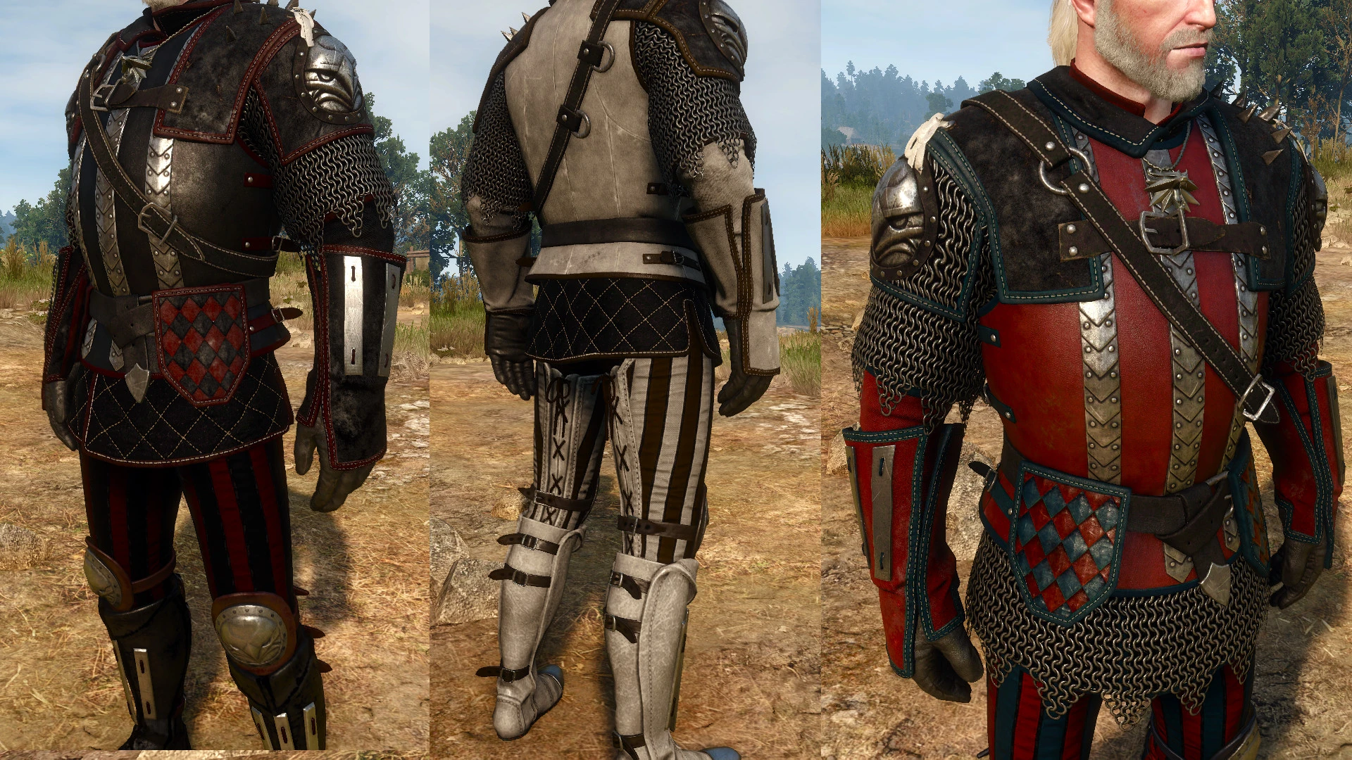 The witcher 3 armor pack фото 100