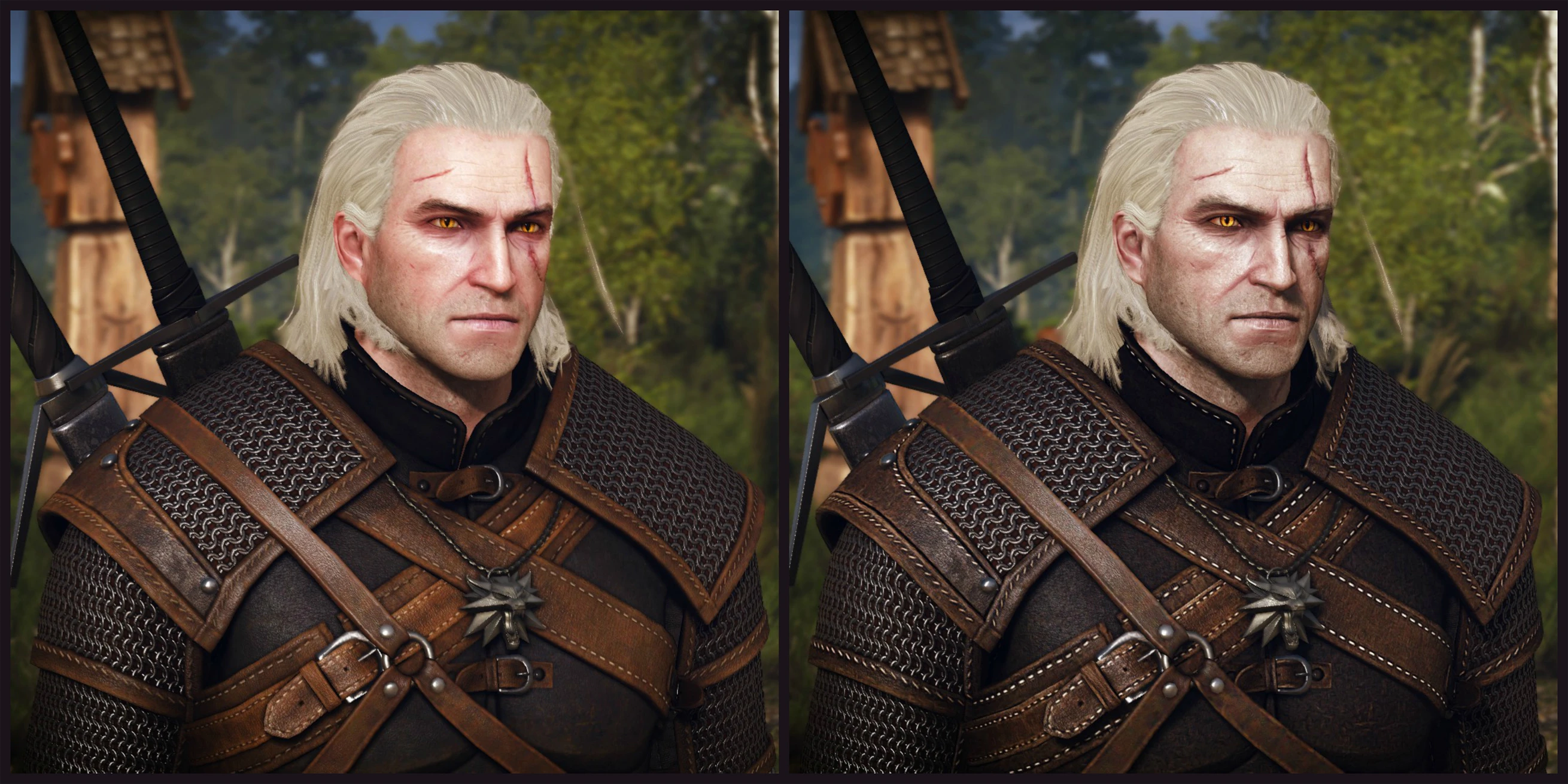 The witcher 3 geralt hairstyle фото 29