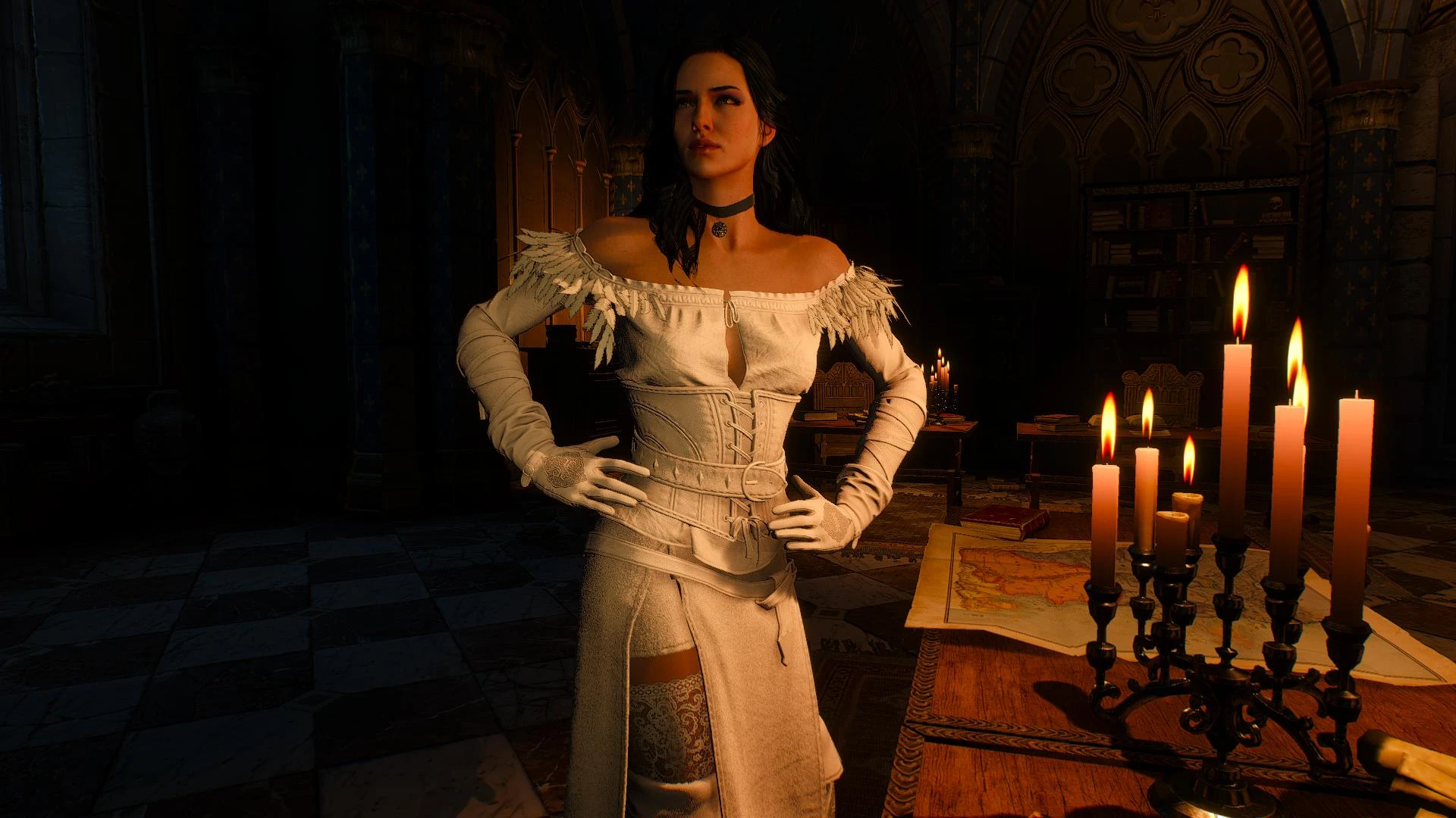The witcher 3 yennefer alternative look фото 88