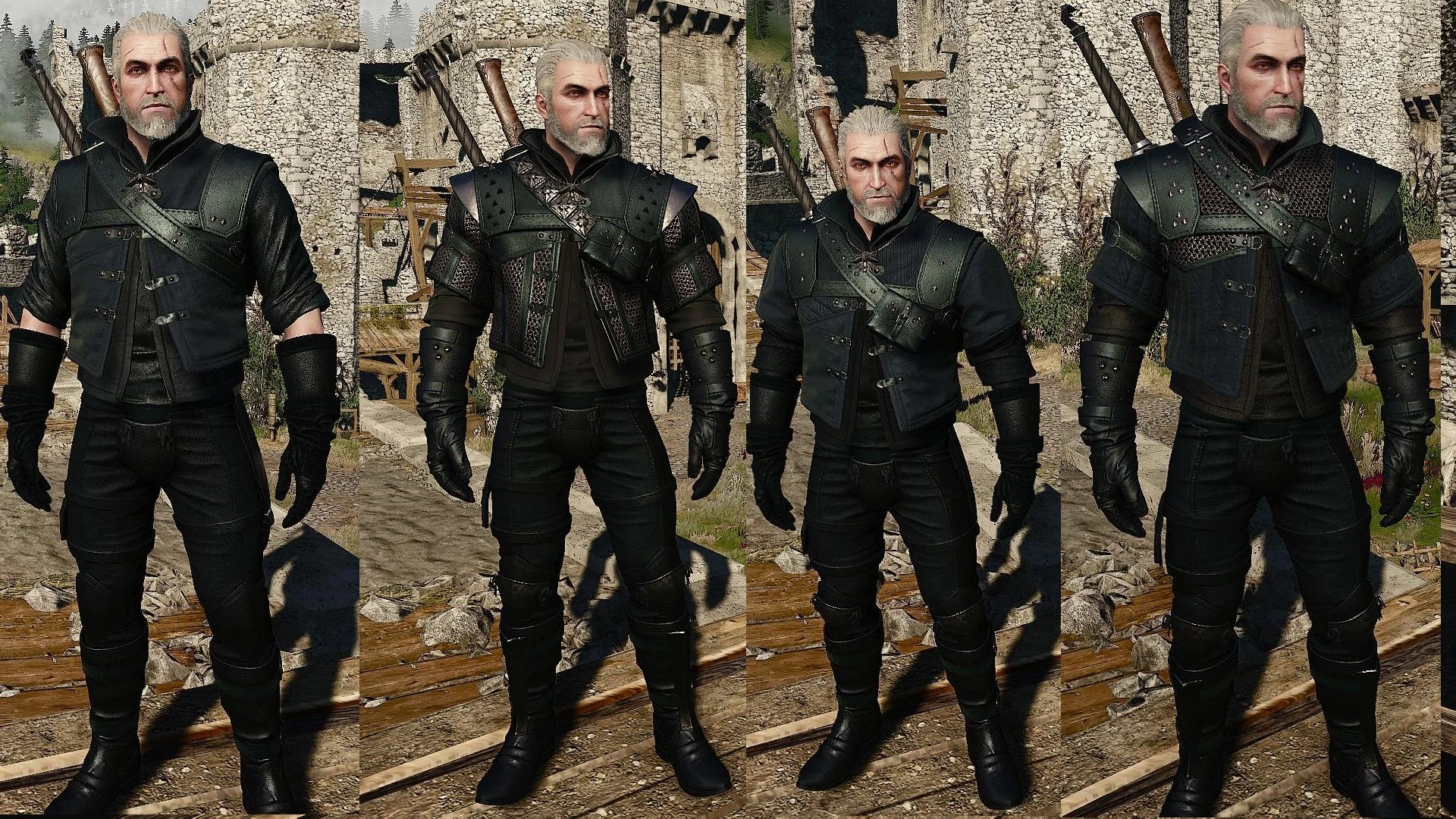 The witcher 3 witcher armor sets фото 86