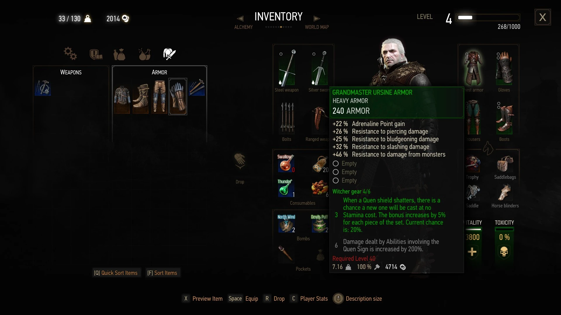 The witcher 3 witcher gear levels (119) фото