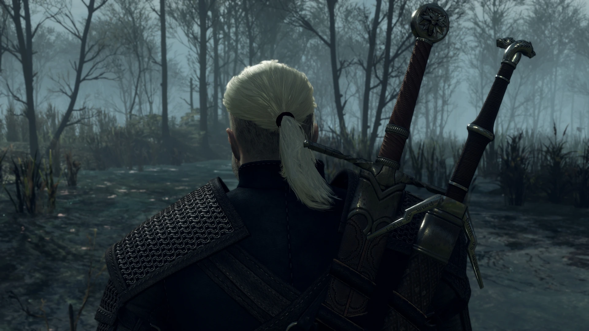 The witcher 3 geralt hairstyle фото 110