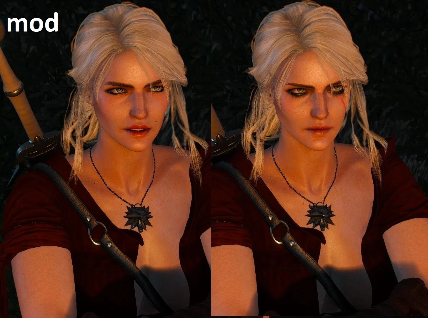 Ciri Face 4k Retextures New Makeup At The Witcher 3 Nexus Mods And.