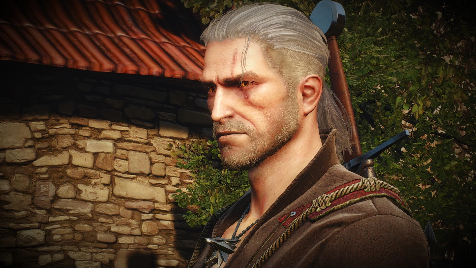 The witcher 3 geralt hairstyle фото 85