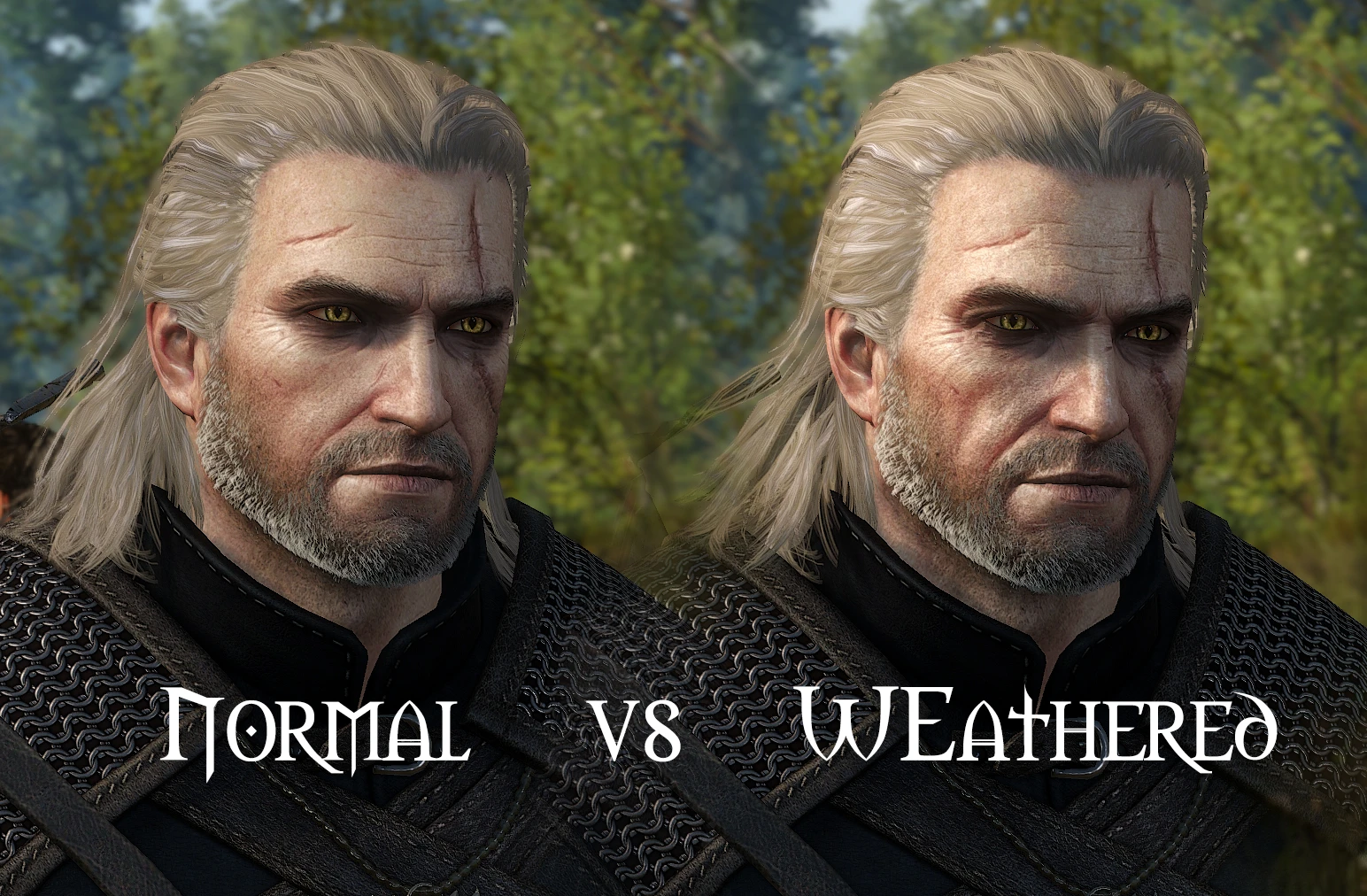 Geralt face retexture face from the witcher 3 фото 11