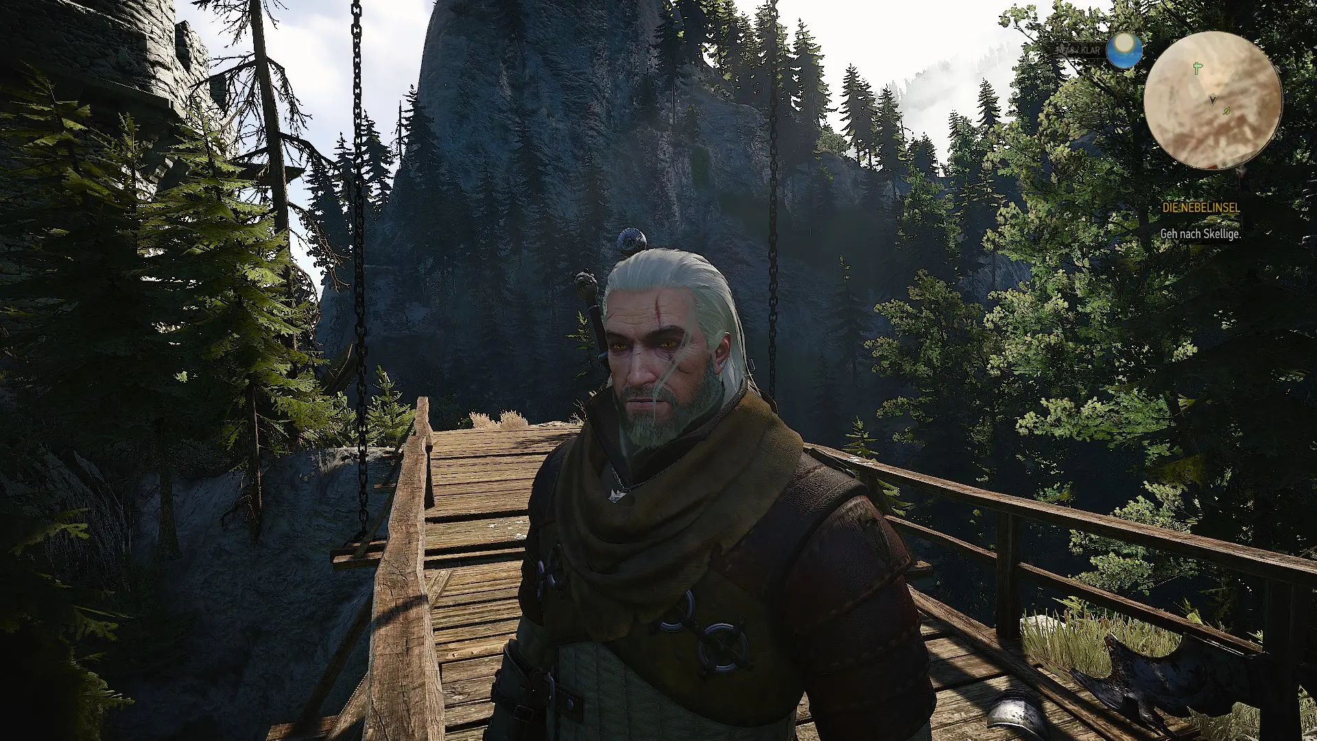 Geralt Long Hair Hairworks OFF at The Witcher 3 Nexus - Mods and community