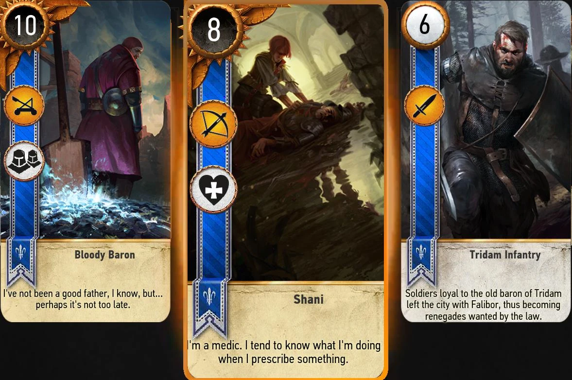 gwent the witcher card game extra cards at the witcher 3