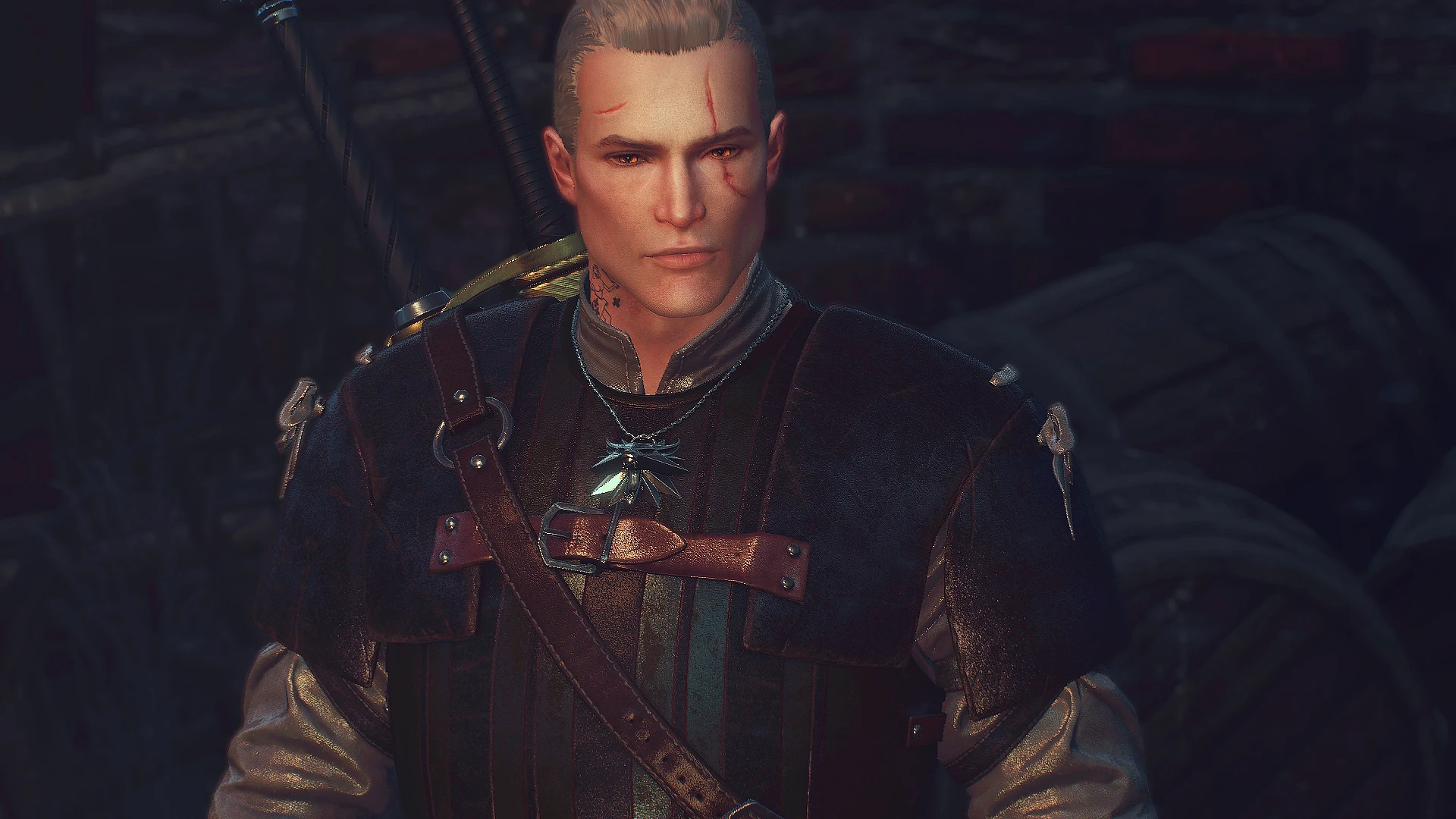 The witcher 3 geralt face фото 20
