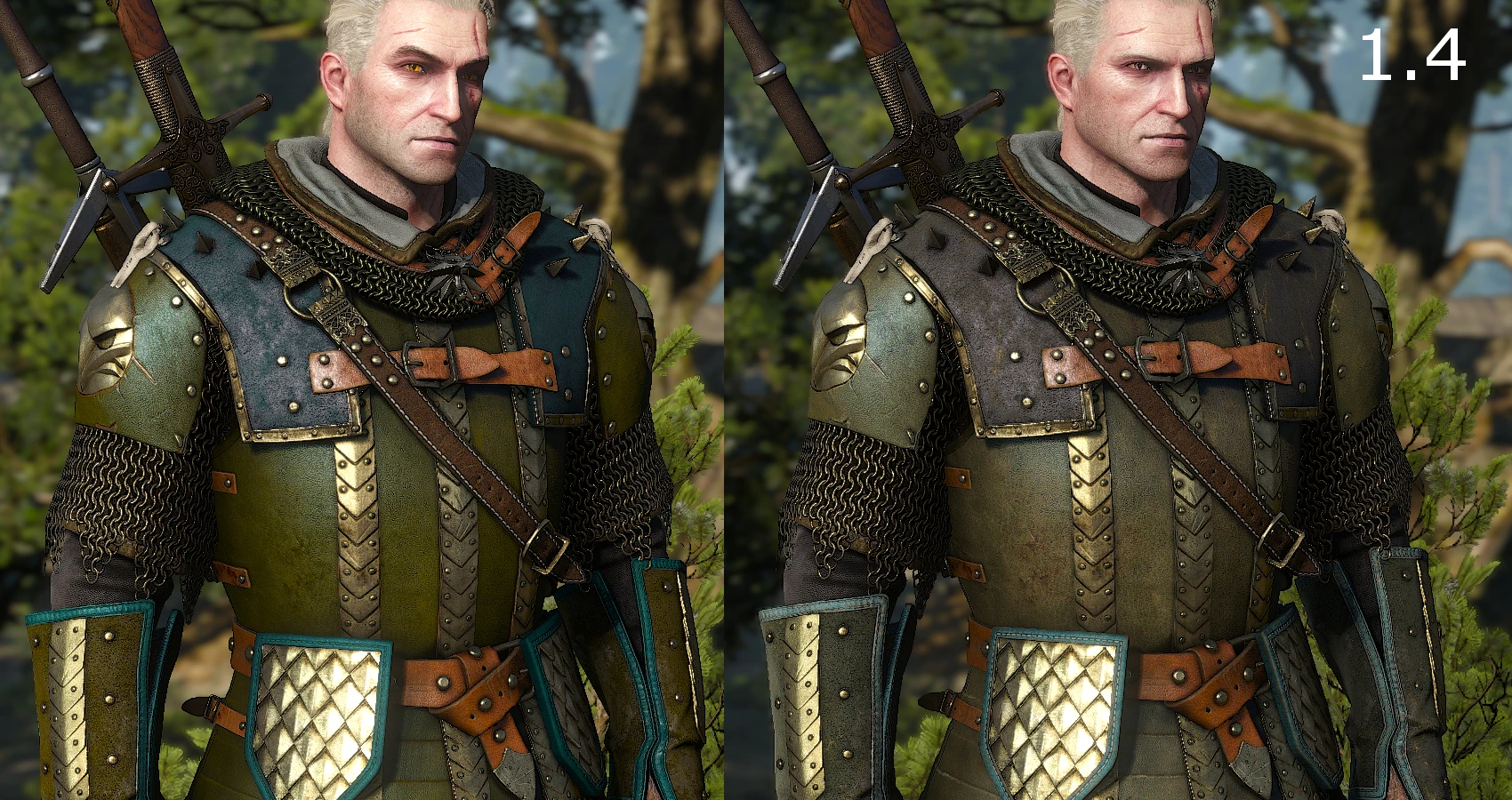 The witcher 3 all witcher armor sets фото 89