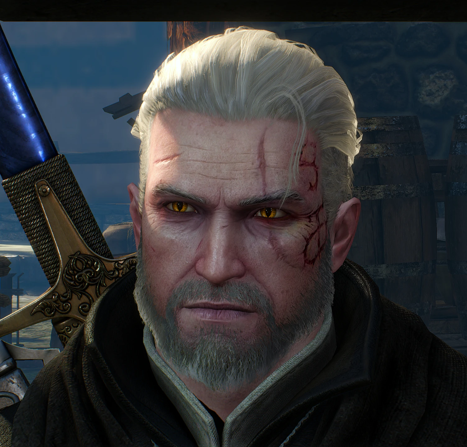 Geralt face retexture face from the witcher 3 фото 28