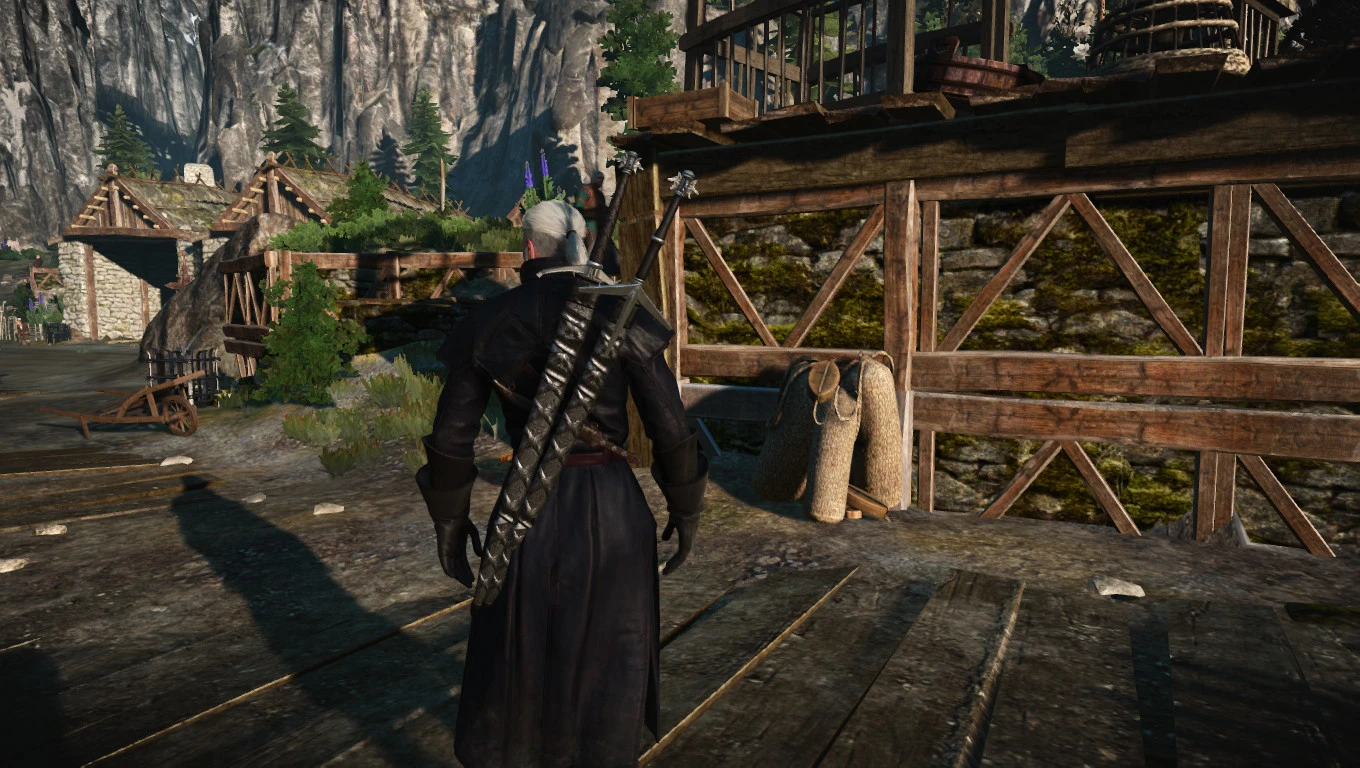 buy the sword from the looter witcher 3