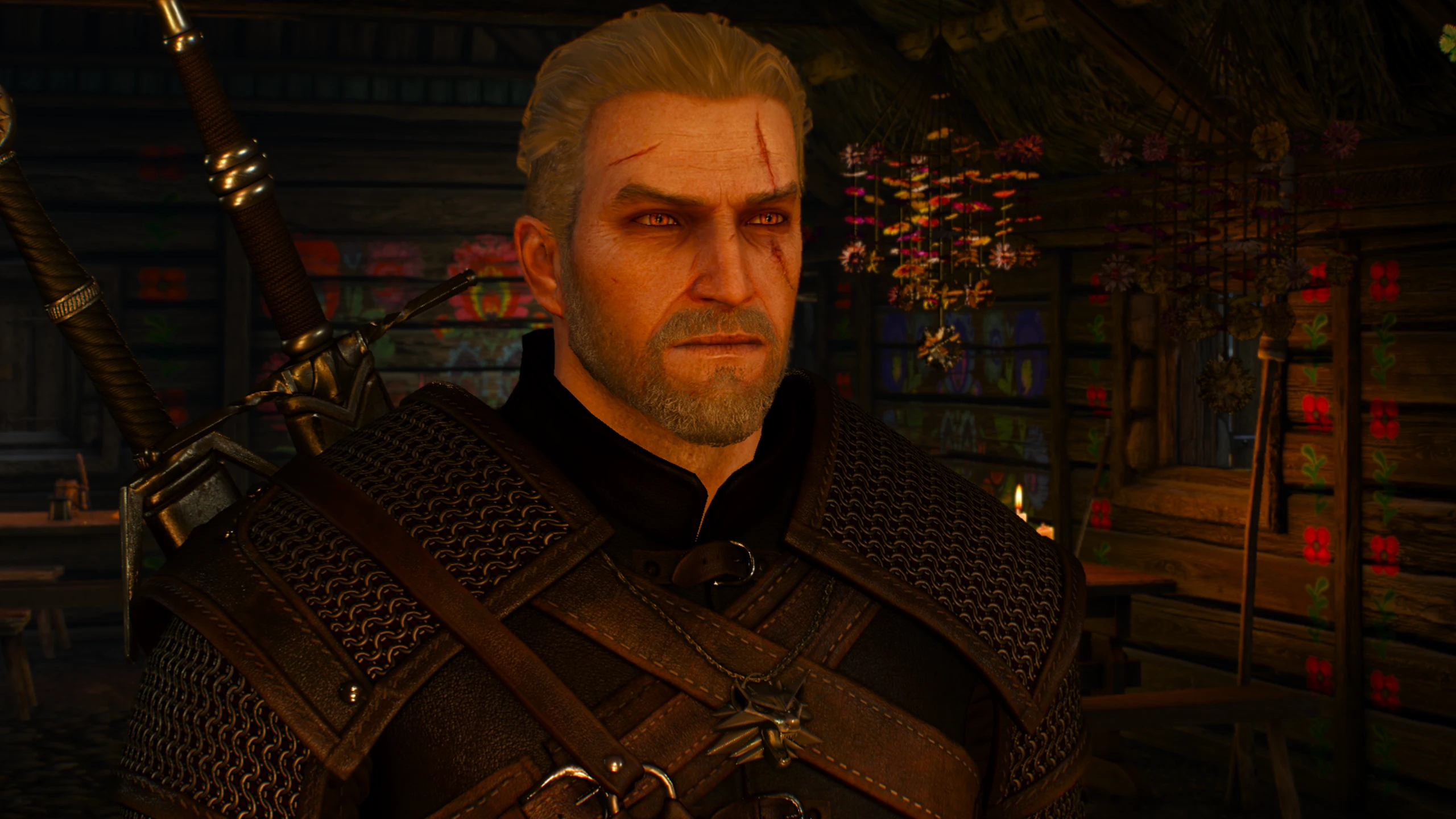 Geralt face retexture face from the witcher 3 фото 3