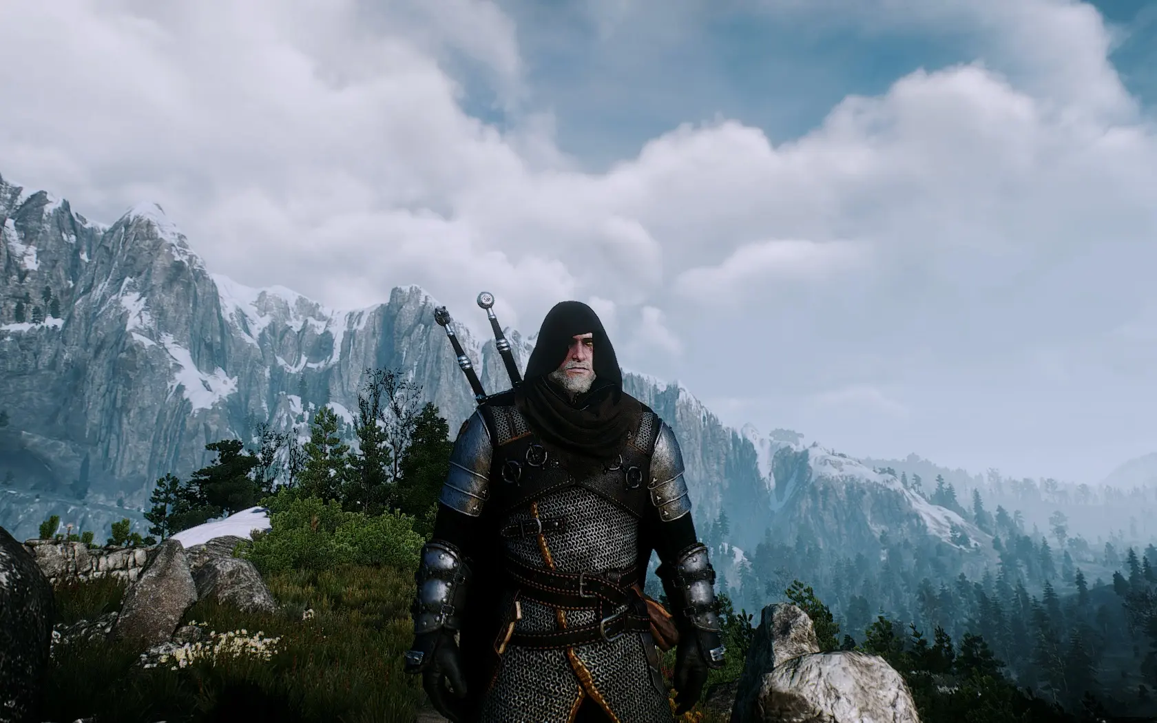 The witcher 3 cloak mod фото 21