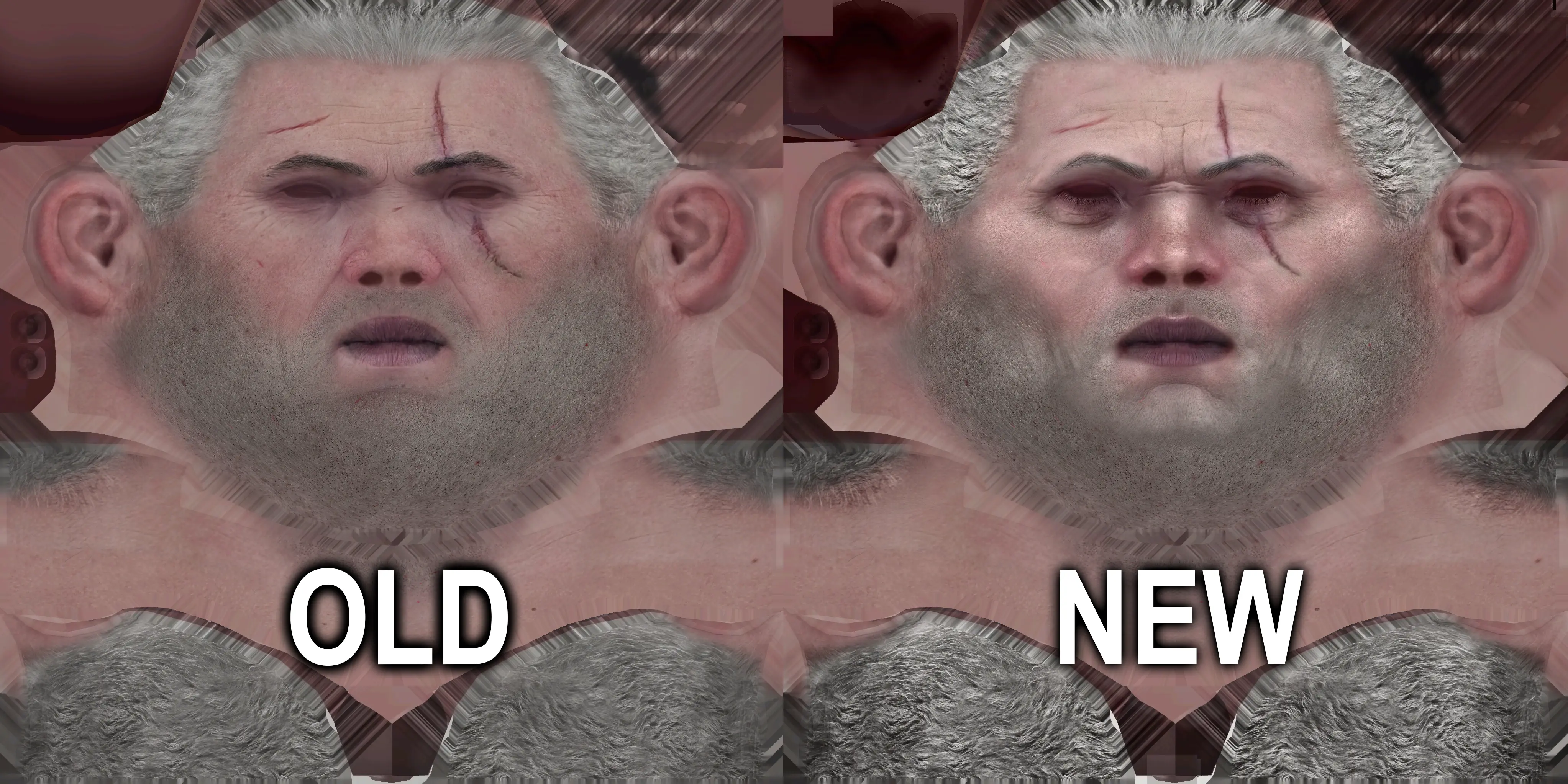 High quality faces witcher 3 как установить