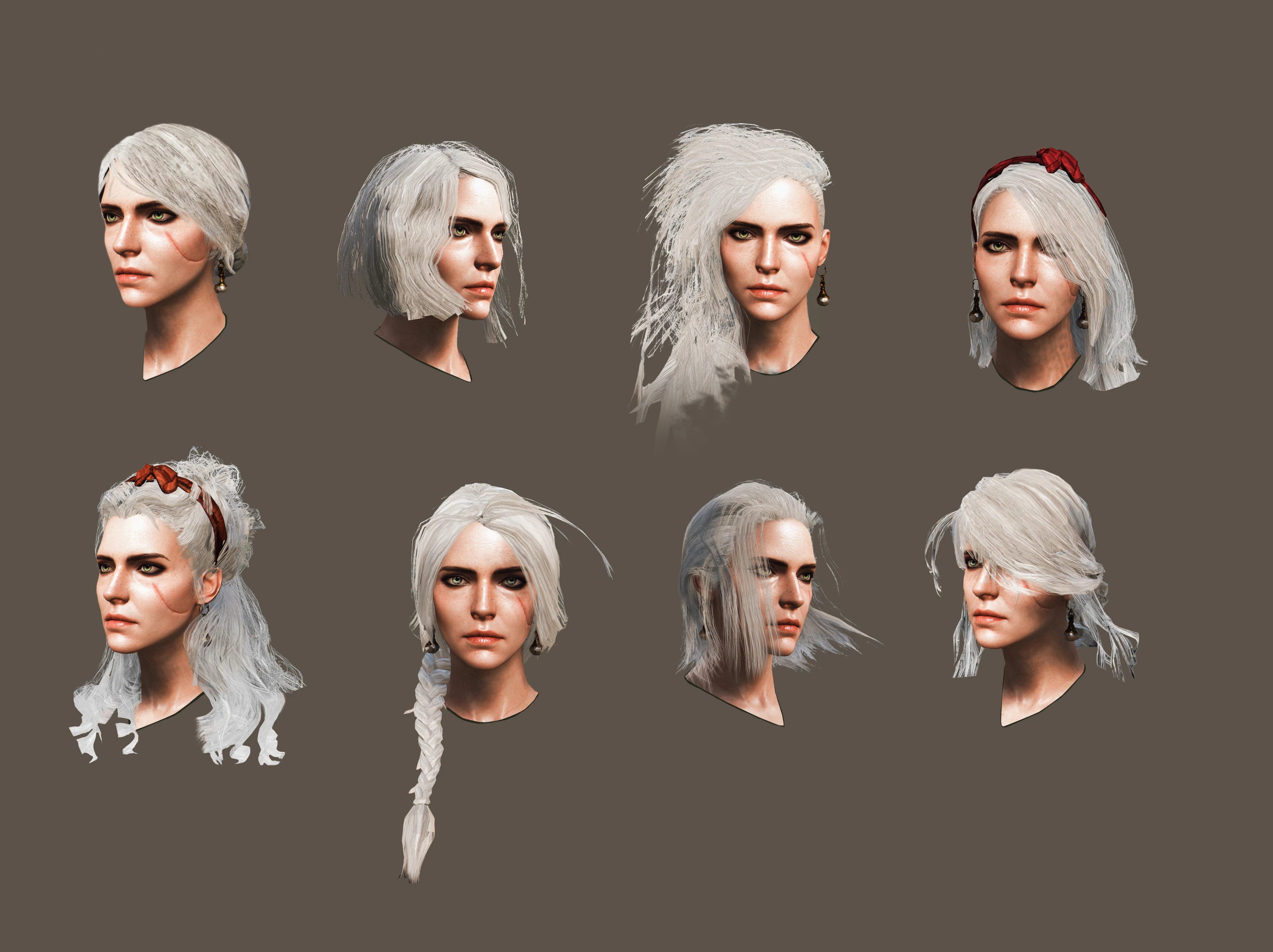 Hairs For Ciri At The Witcher 3 Nexus Mods And Community