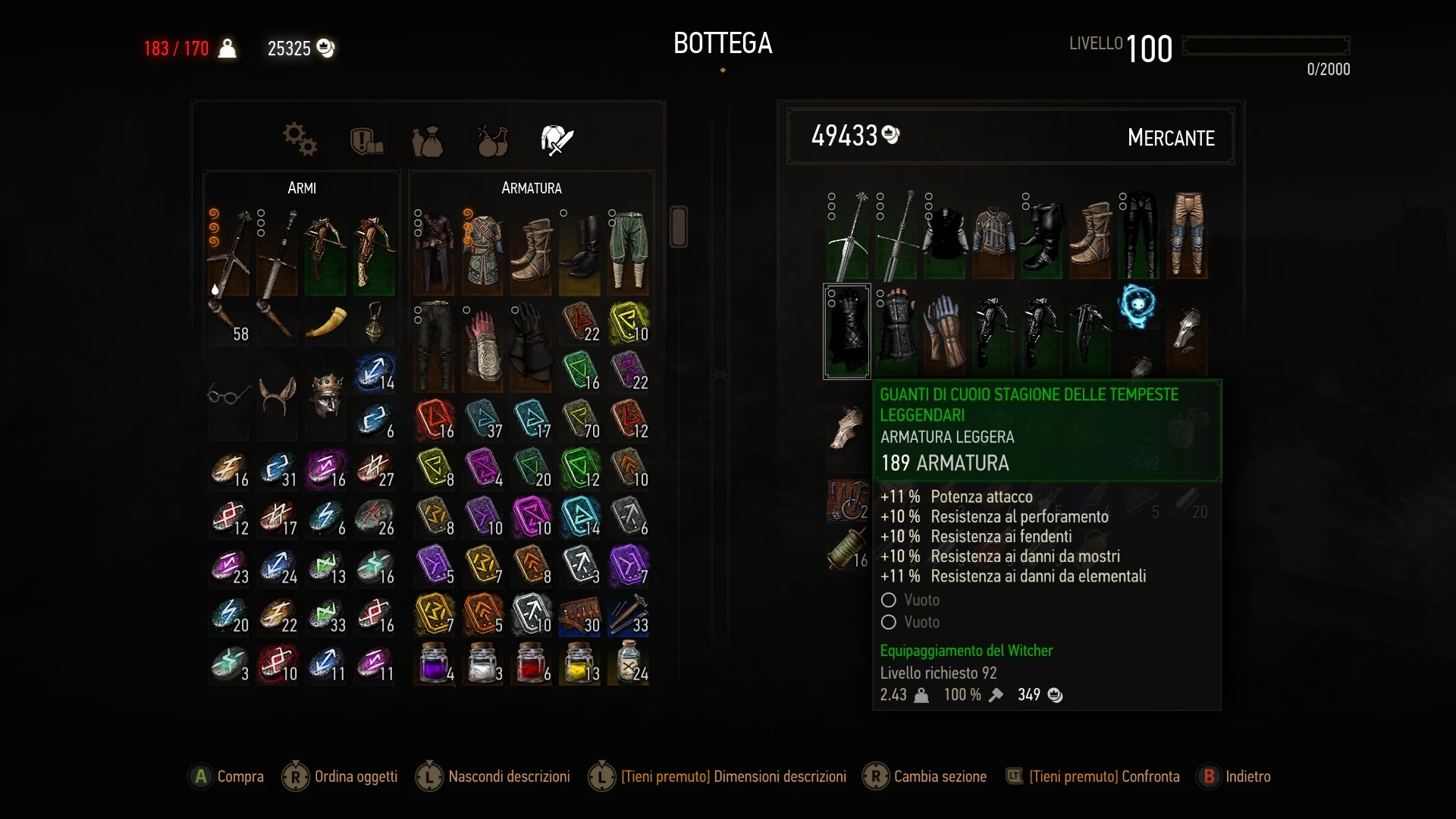 Sezon Burz Witcher's Gear - Italian translation at The Witcher 3 Nexus ...