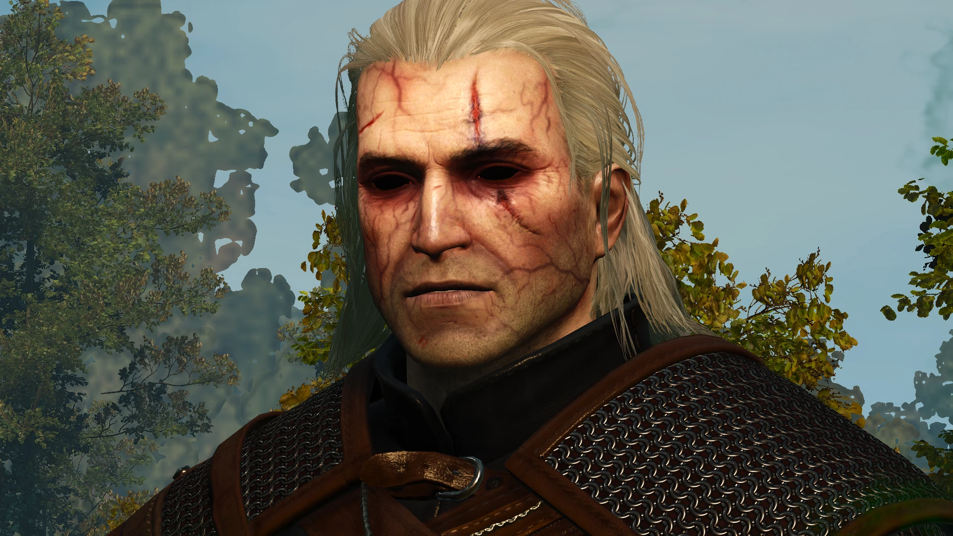 The witcher 3 geralt face фото 98