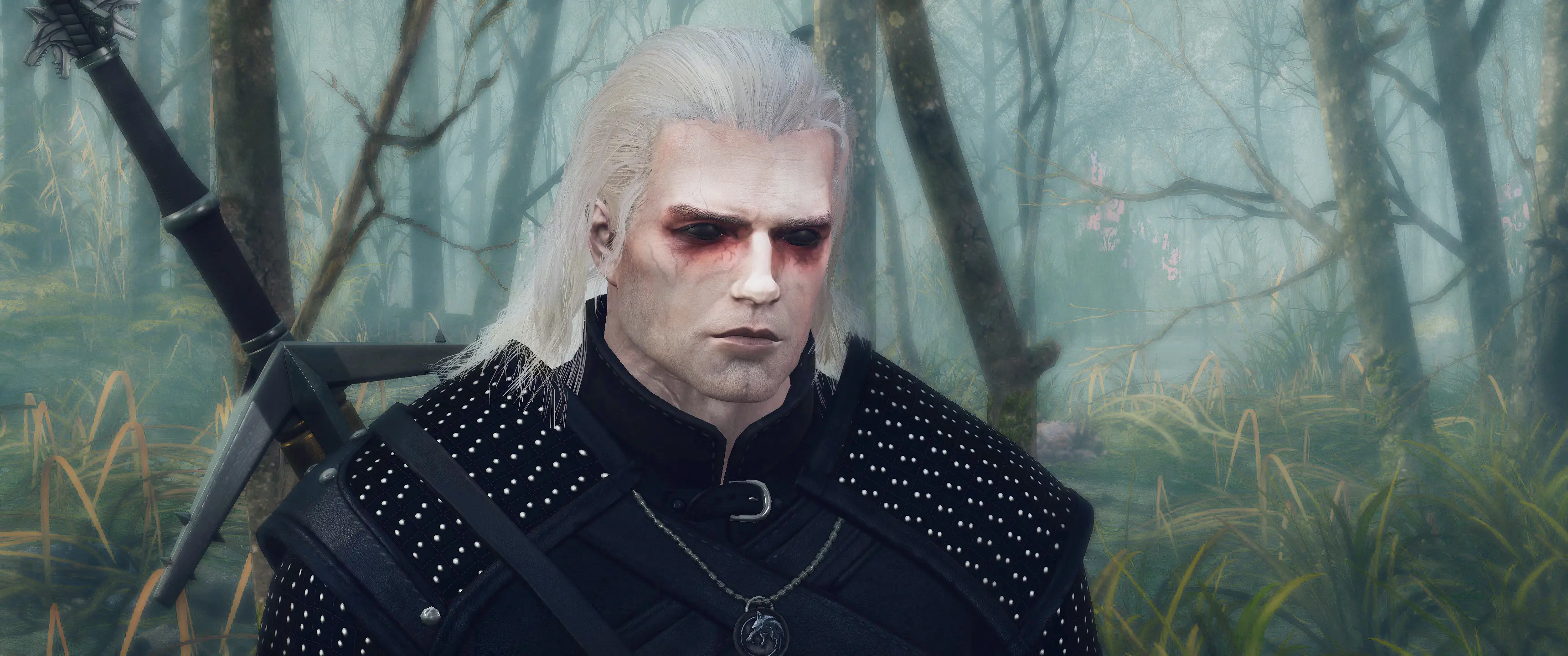 Geralt Face Retexture (Face from The Witcher 3) at The Witcher