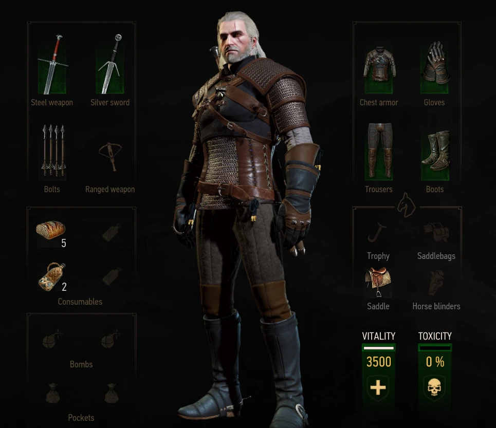 Starting gear changed to Witcher tier at The Witcher 3 Nexus - Mods and ...