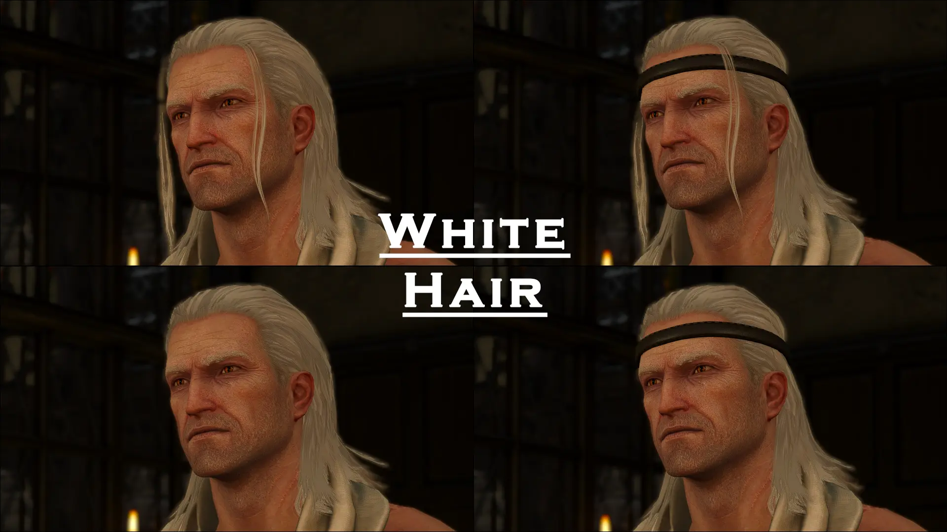 Best hairstyle for Geralt of Rivia in TW3  rWitcher3