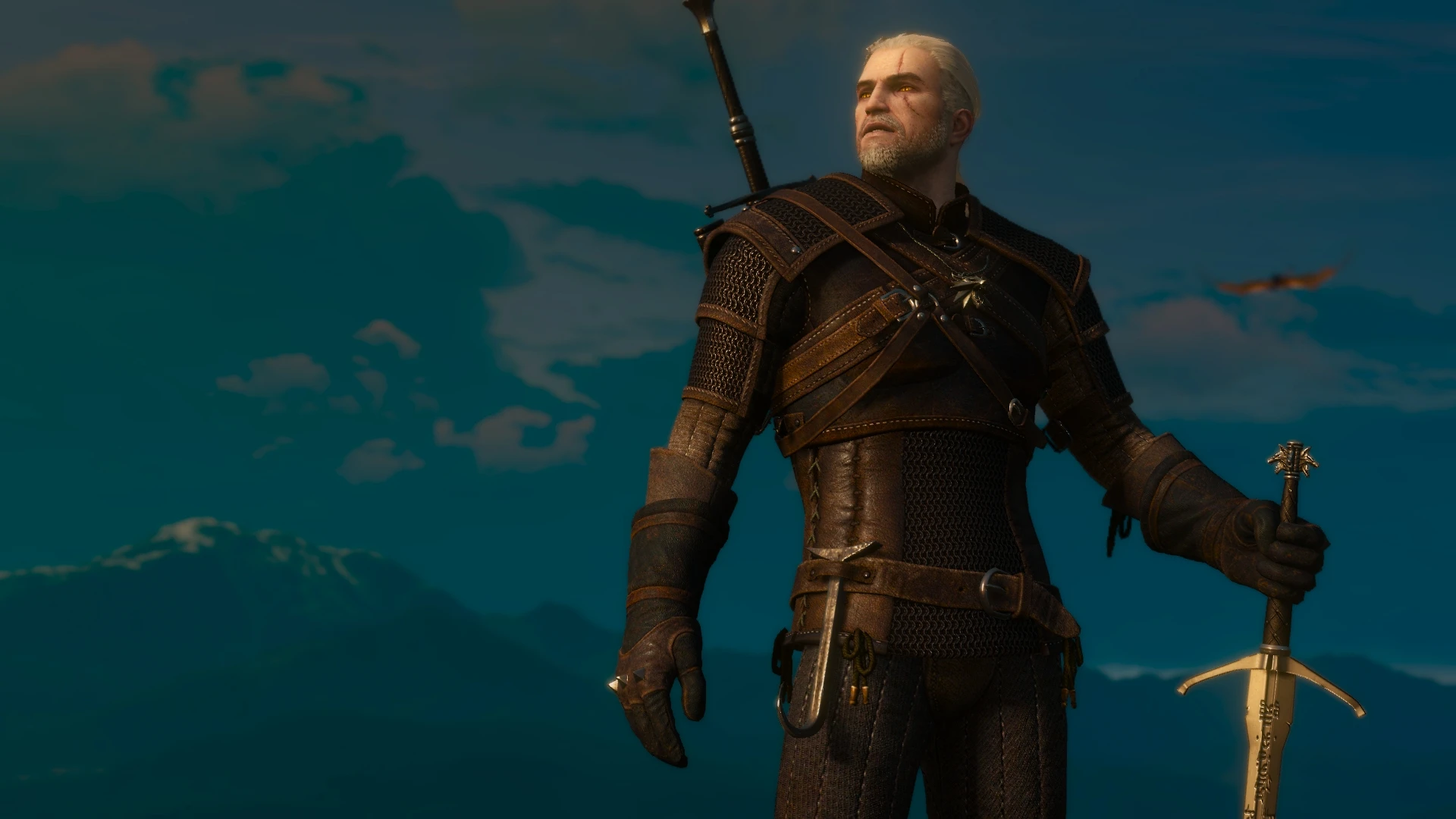 The witcher 3 geralt hairstyle фото 113