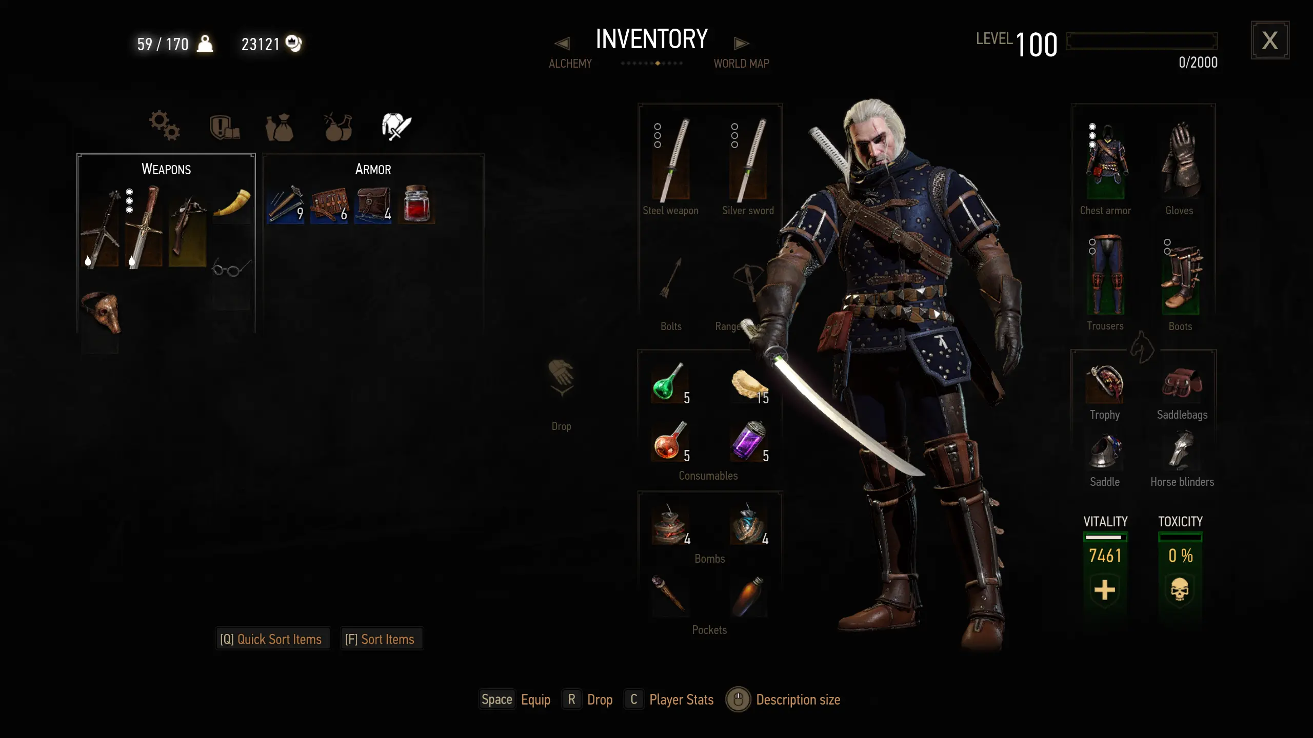 The witcher 3 моды на инвентарь фото 71