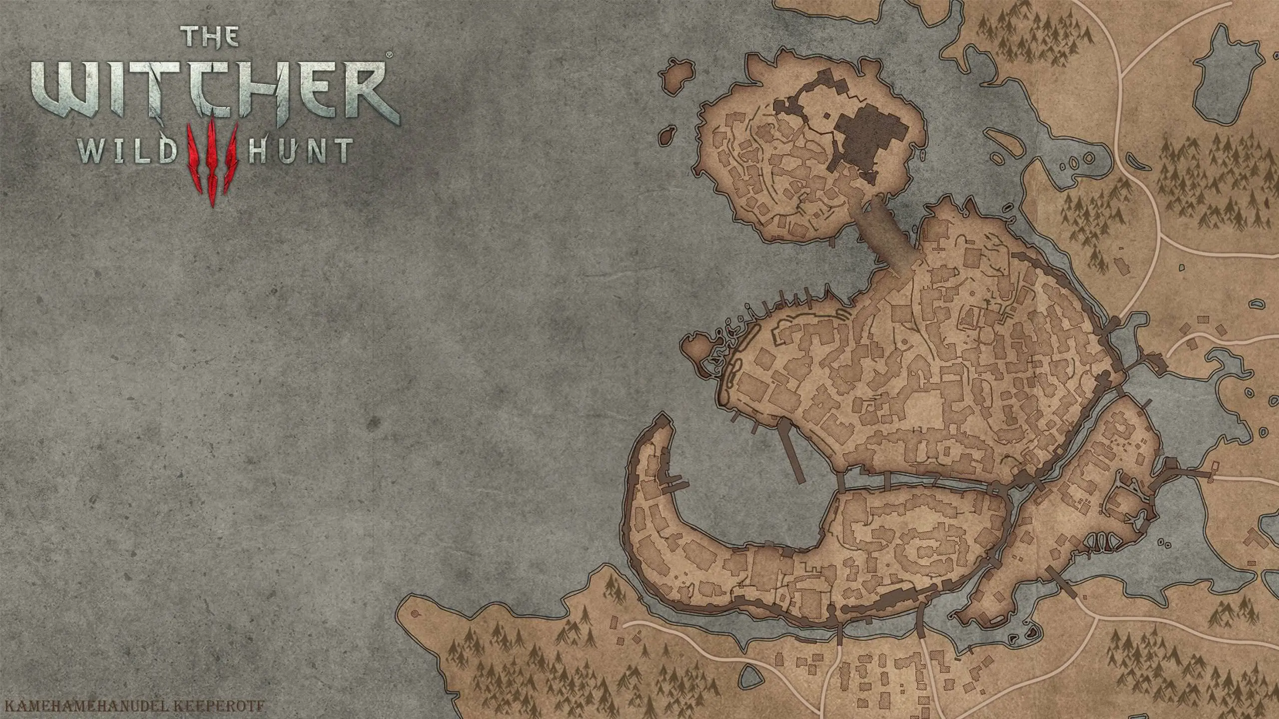 The witcher 3 map фото 88