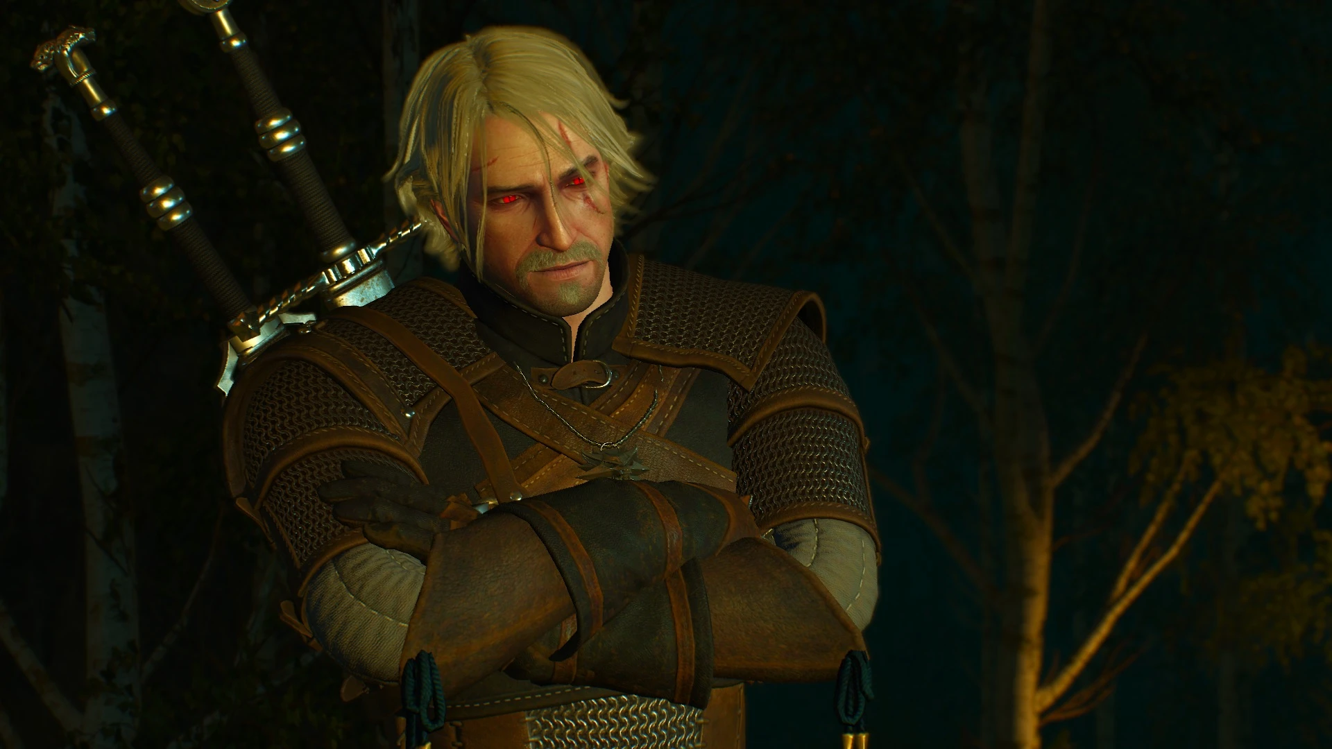 The witcher 3 geralt hairstyle фото 64