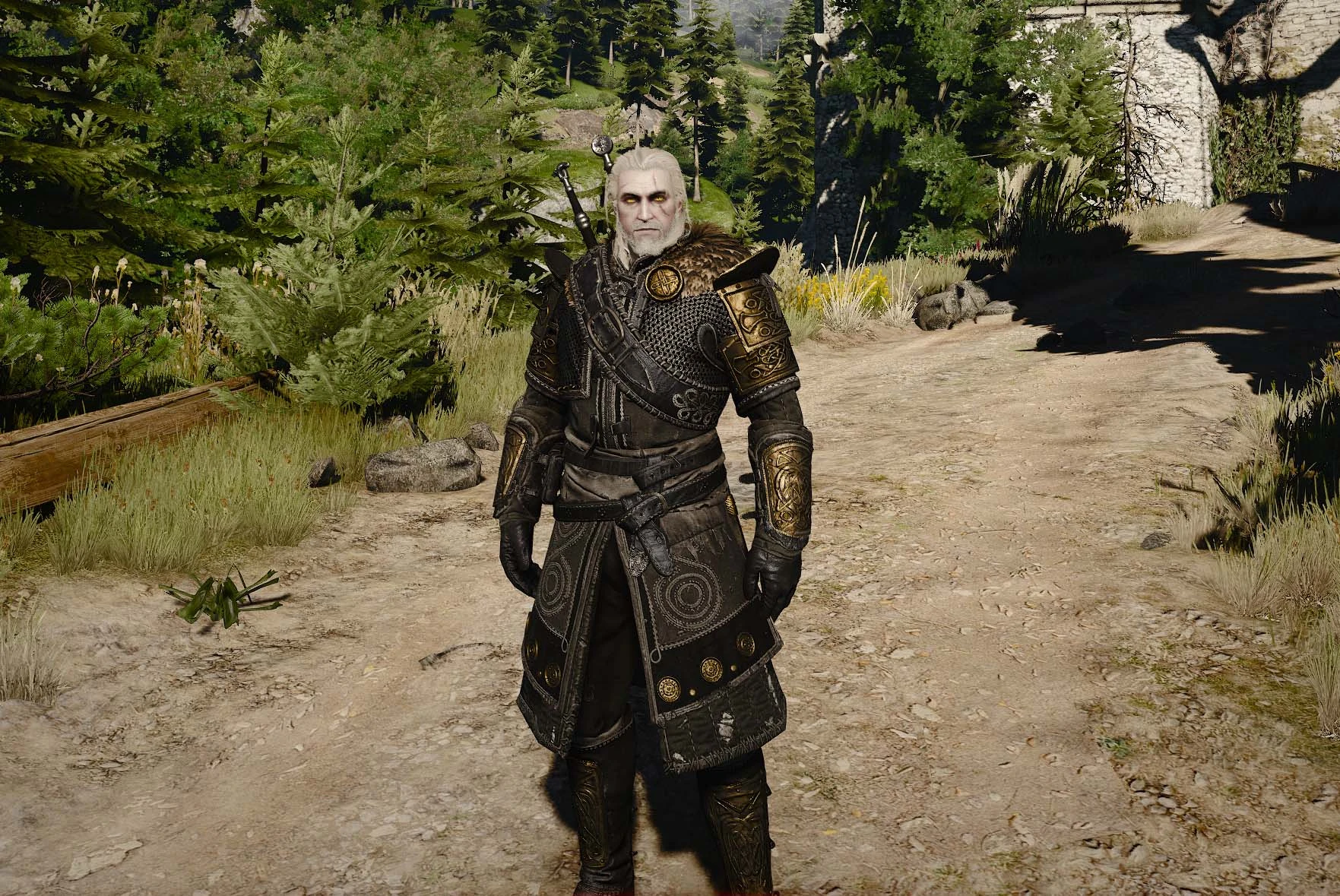 The witcher 3 all witcher armor фото 100