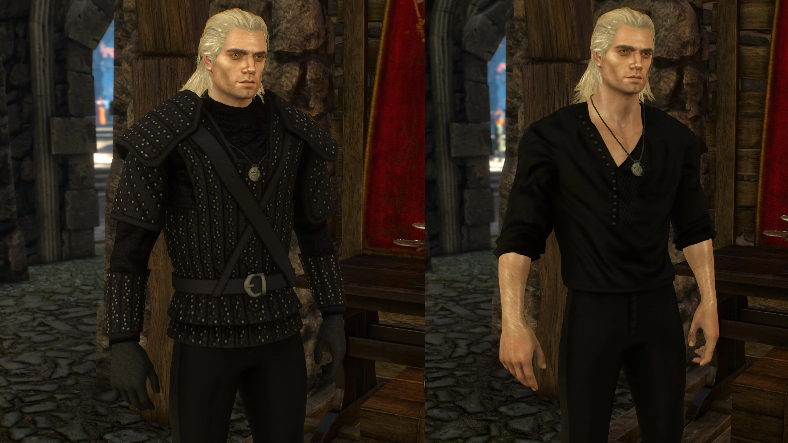  Henry Cavill as Geralt with New Armor in The Witcher 2