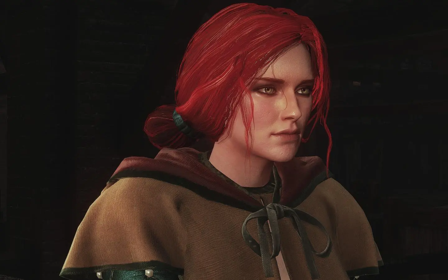 Triss no freckles and eye colors. Yen no moles and Ciri no scars or ...