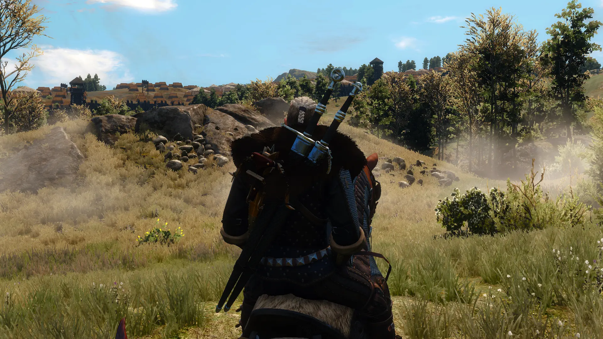 The witcher 3 hood mod фото 92