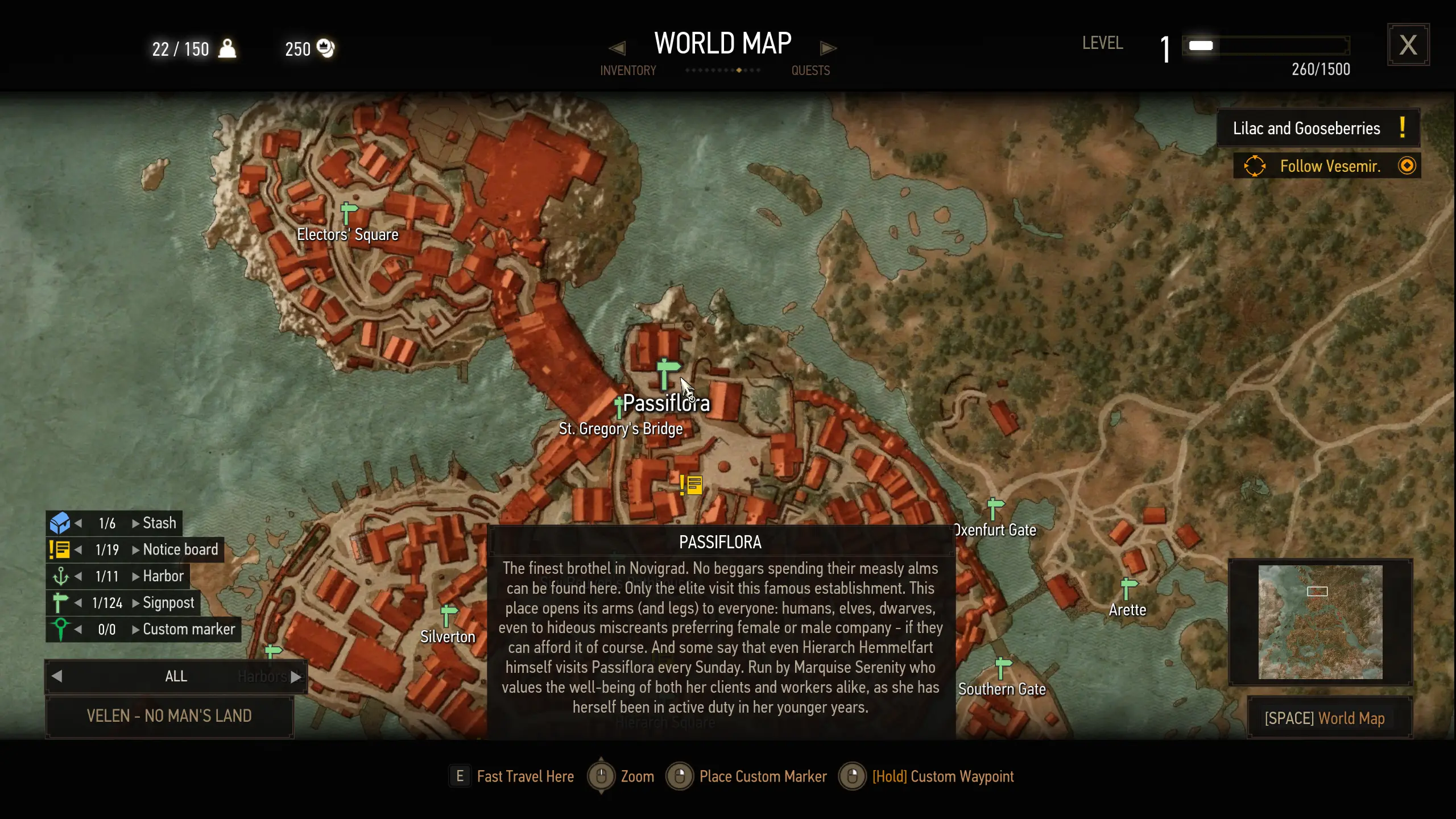 All quest objectives on map at the witcher 3 фото 112