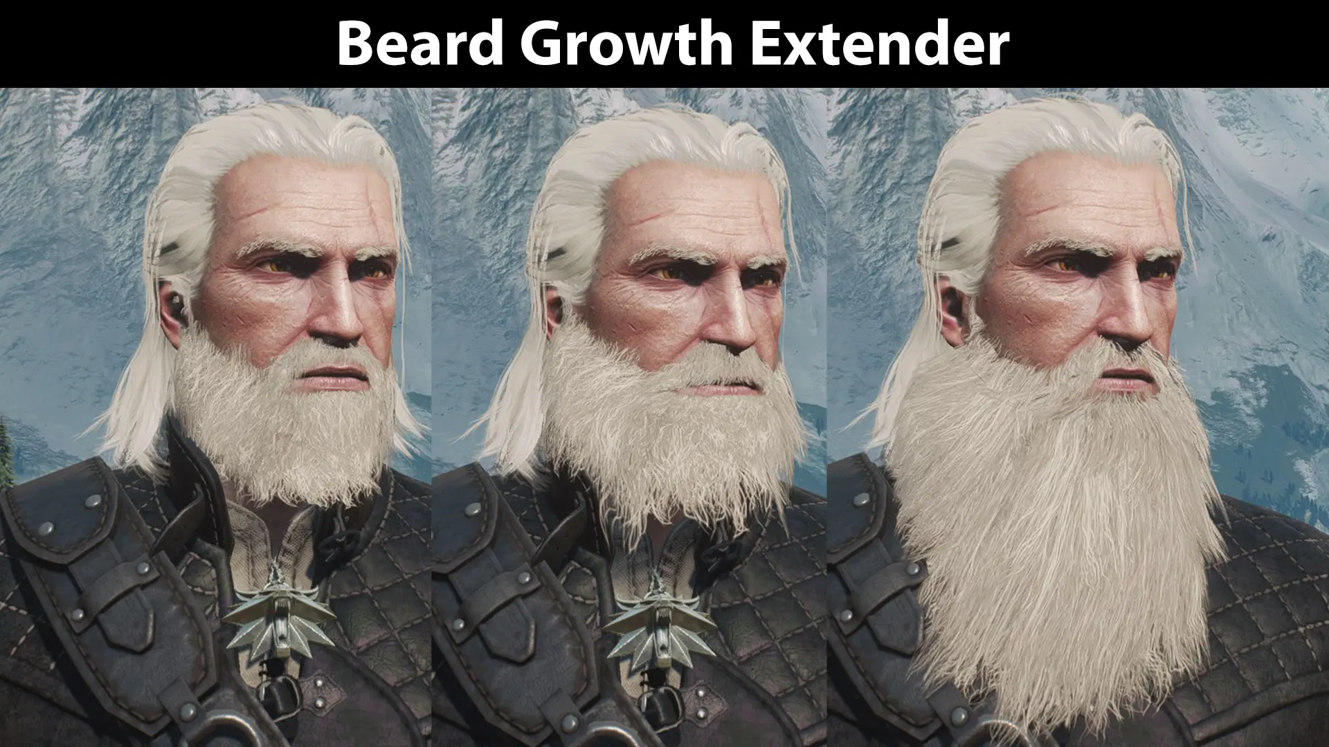 Beard Growth Extender At The Witcher 3 Nexus Mods And Community 